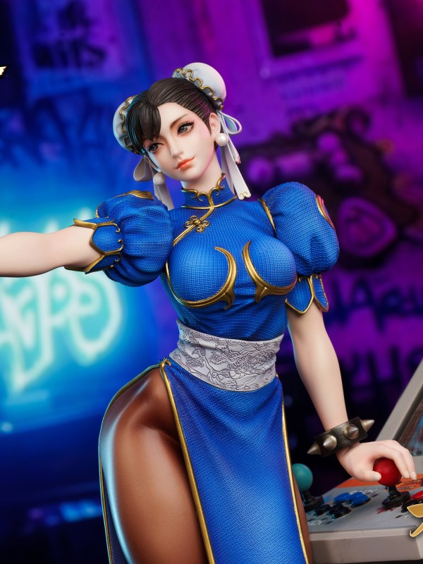 Tiangongzaowu Studio Street Fighter Chun-Li Hot Sexy 1/6 Statue